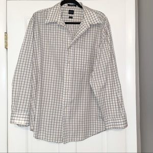 Arrow men’s long sleeve collared casual shirt XL